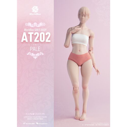 AT201关节可动女素体1/6亚州身形