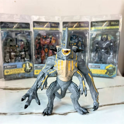 NECA 7寸关节可动环太平洋机甲怪兽模型玩具 斧头兽 刀头兽 雷怪