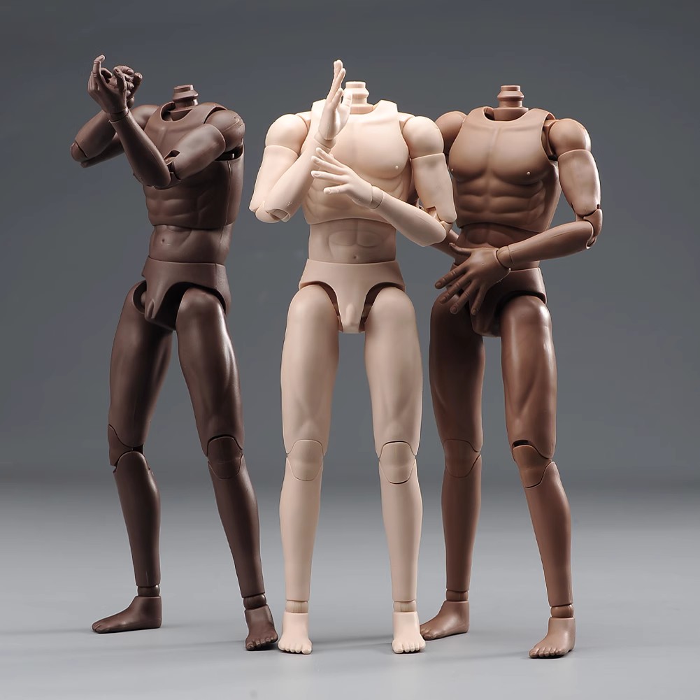 现货1/6兵人男款素体手办模型