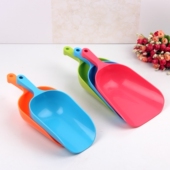 唯真百货彩色塑料铲子加厚米铲干果爆米花茶叶瓜子食品粮食铲批发