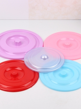 唯真百货彩色塑料桶盖圆形盖子保鲜盖方形透明盖水桶盖单卖桶盖子