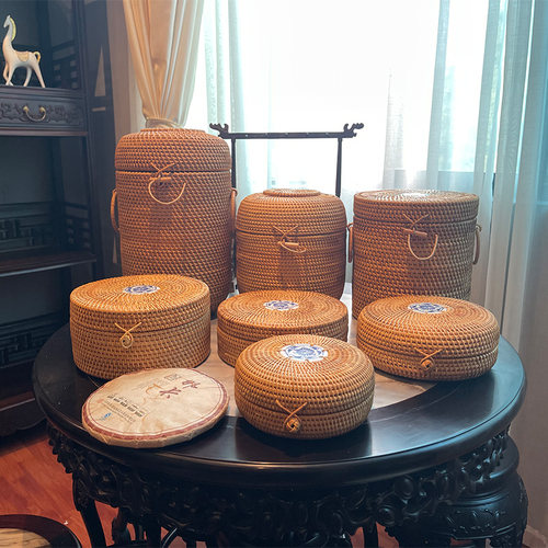 普洱七子饼储存罐茶叶罐高端礼盒