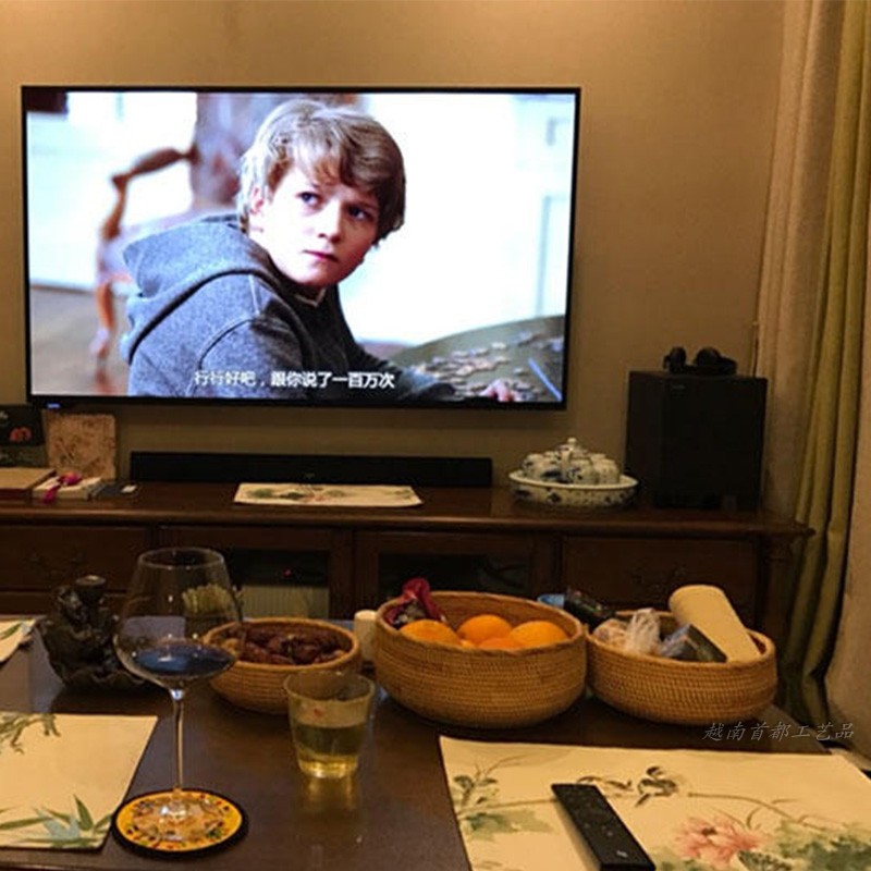 越南藤编果盘精品果篮水果篮收纳筐沥水篮零食水果盘纯手工编