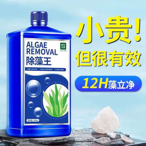鱼缸用除藻剂去绿水除褐藻灭藻剂