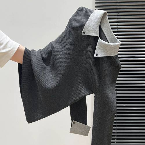 正品新款上档次不起球女毛衣特别洋气薄款大朗濮院有气质的针织衫