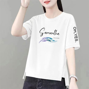 广州十三行爆款t恤13行广东沙河女装广洲青岛外贸专柜款优质短袖