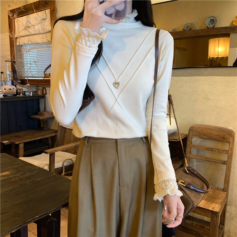 广州十三行爆款上衣杭州四季青高端旗舰店韩版高品质义乌打底衫女