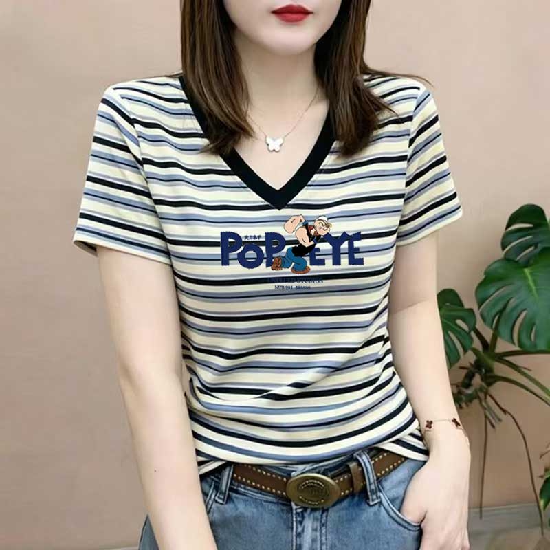广东广州十三行女装东莞虎门白马高端江苏上衣深圳南油短袖女T恤图片