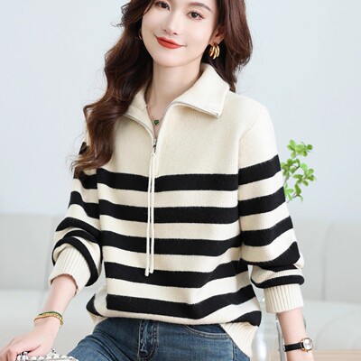 广东东莞大朗针织衫汕头毛衣潮汕女高端大郎的新款正品旗舰店毛织