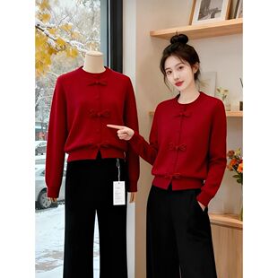 女新款欧洲站大朗独特小个子正品深秋毛衣大佬外套不起球初冬上衣