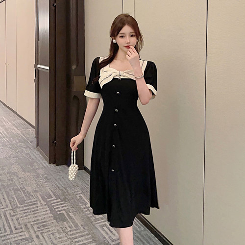 广州十三行女装爆款连衣裙2024广东沙河轻奢高级感高品质裙子套装