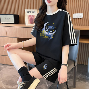 清冷松弛感穿搭深圳南油 广州十三行女装 2025新款 套装 两件套夏季