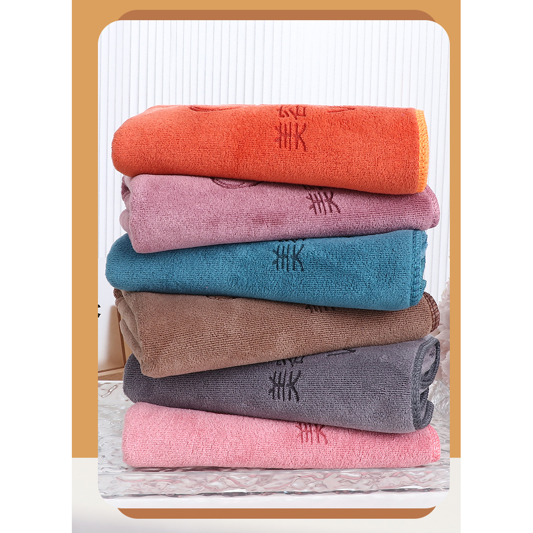 10条装美容院专用毛巾包头巾理发店发廊干发巾加厚吸水不掉毛刻字