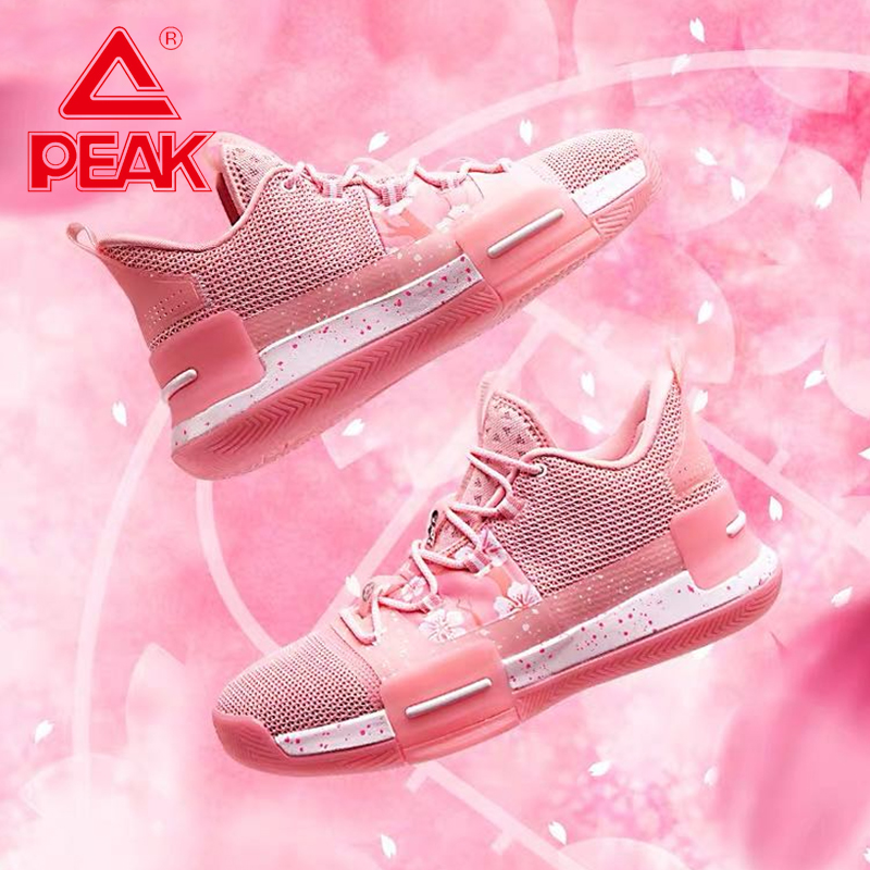 樱花粉态极实战篮球鞋