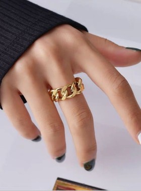 可调节开口戒指女饰品时尚指环