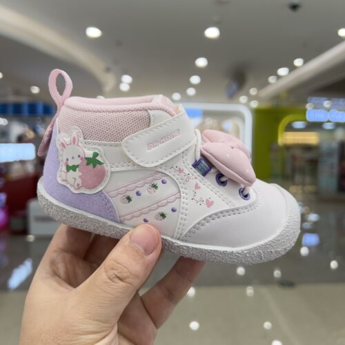专柜正品江博士26冬女宝加绒一段软底步前防滑健康鞋1B13B4011AM2