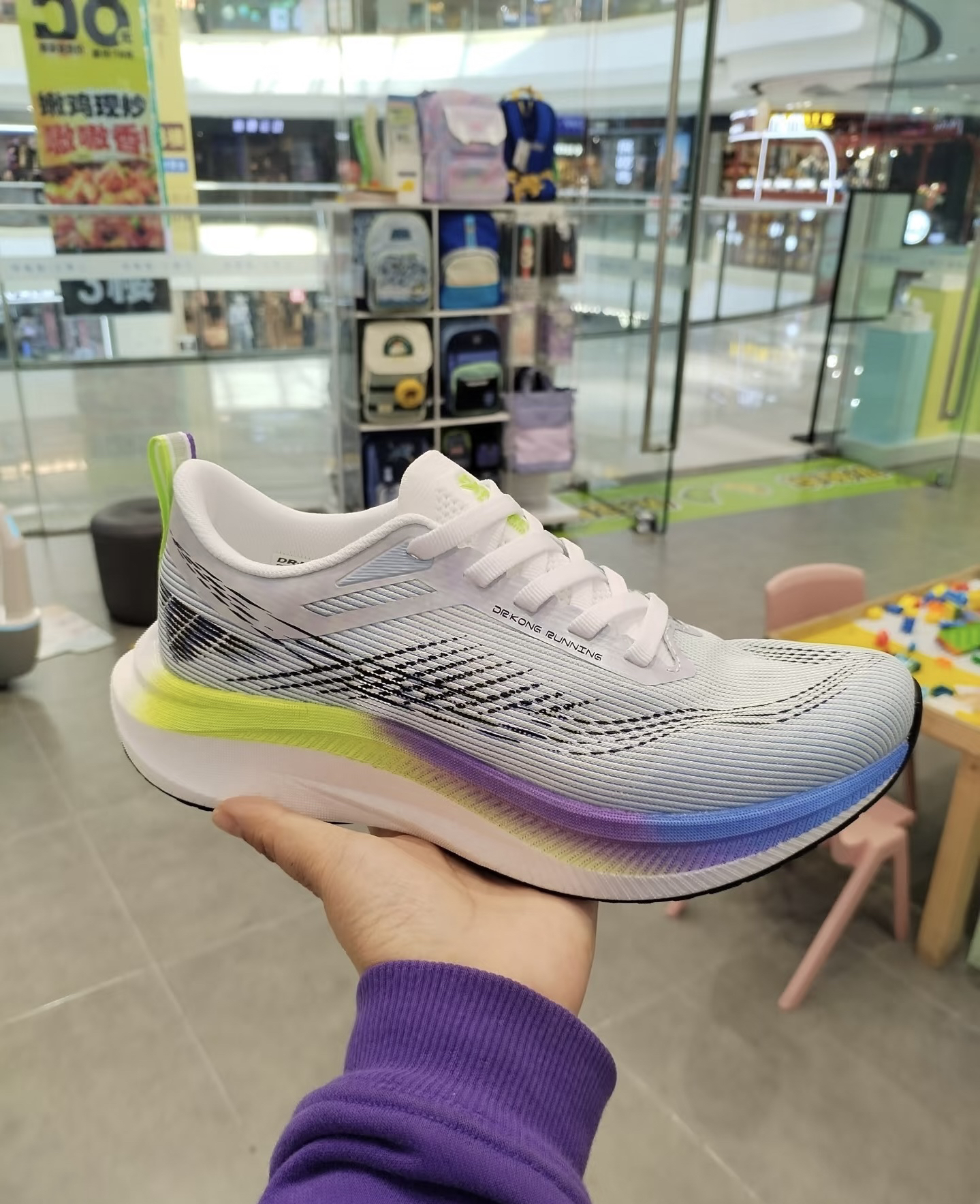 Dr.Kong江博士25年春夏季男鞋运动鞋机能鞋超轻透气 1CX0A1014BM