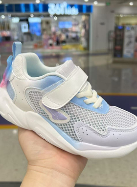 专柜正品Dr.Kong江博士2025年夏女童蝴蝶结网面运动鞋B16A2001G