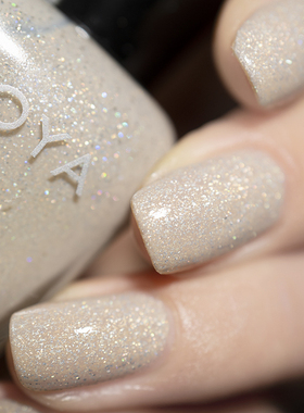 正品zoya指甲油10free裸米黄全息zp883钻石香槟BRIGHTON微闪裸色