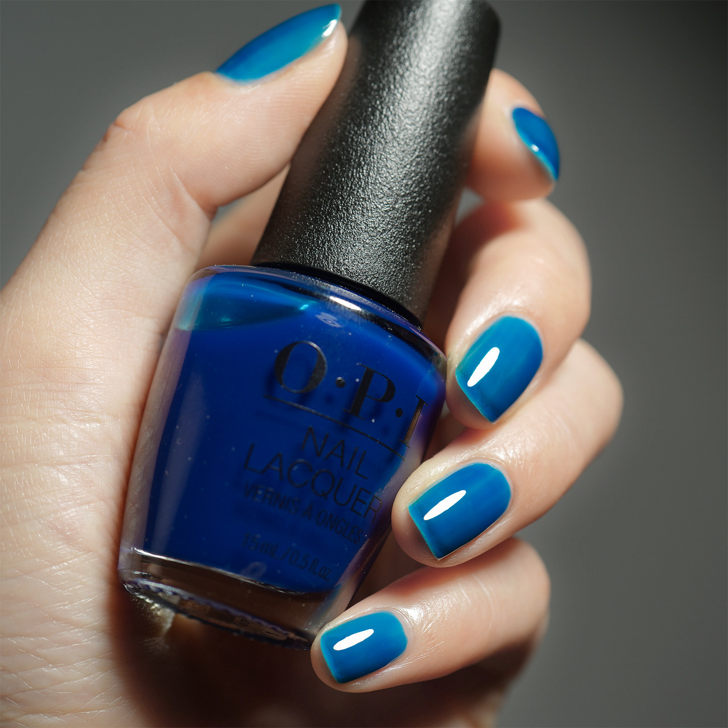 OPI指甲油夏季S059水润果冻搪瓷蓝IndiGO Off品蓝天蓝免烤不可剥