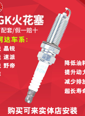 NGK火花塞适配斯柯达明锐昊锐2.0T晶锐1.6昕锐1.4昕动1.4T野帝