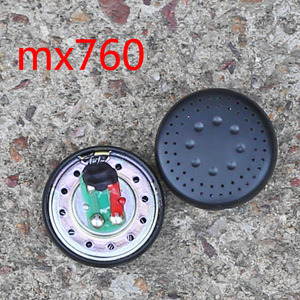 diy耳机单元全新MX760单元15.4mm平头塞单元喇叭高解析 声音通透