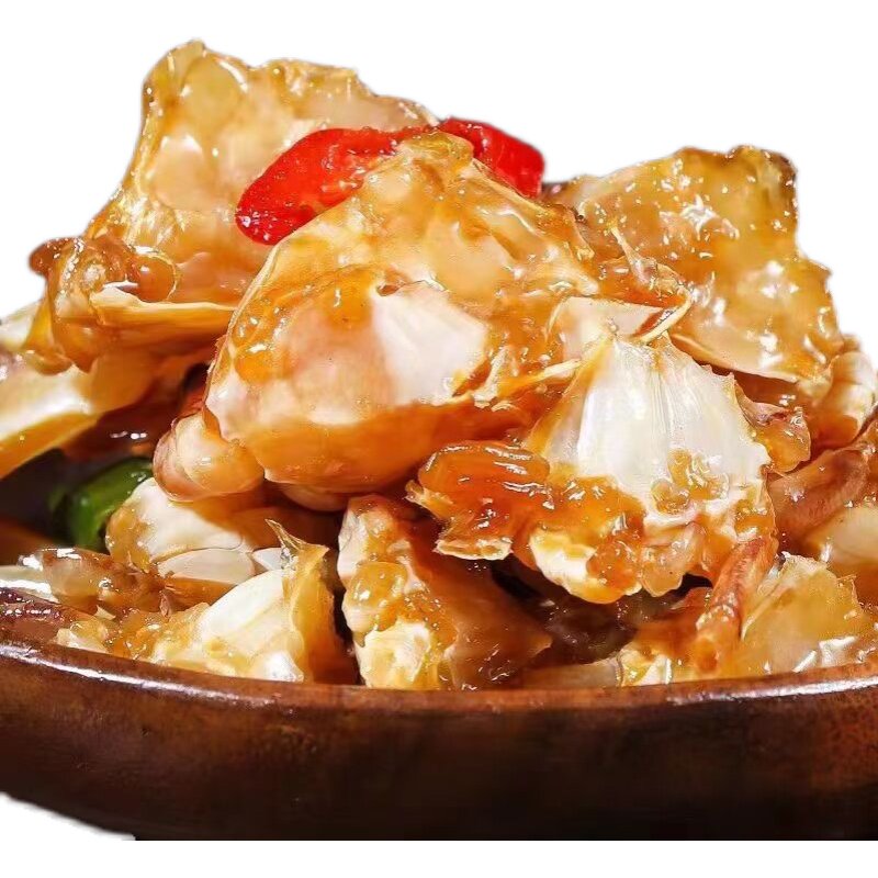 甬都蟹块大桶装蟹块蟹钳腌制即食鲜甜味7500g固体物3500g蟹块