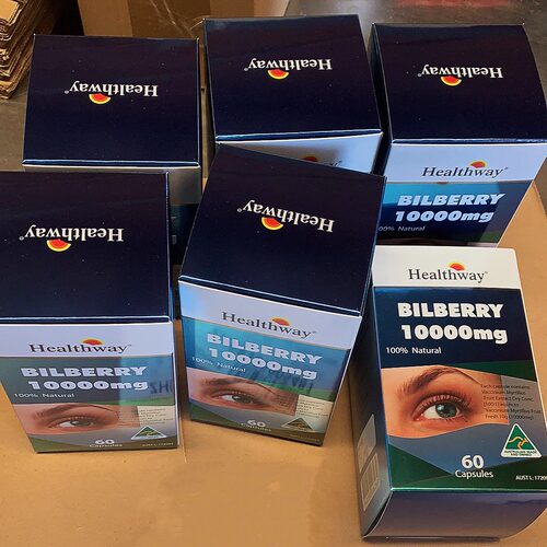 澳洲原装进口healthway蓝莓眼胶囊眼睛10000mg*60粒