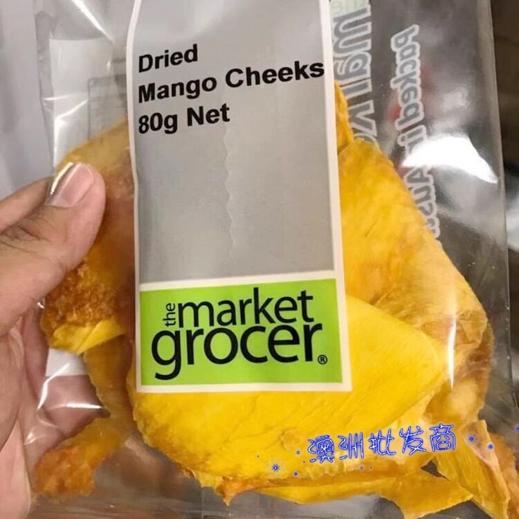 澳洲原装进口 The market 新鲜芒果干 无添加芒果肉 超大芒果 80g