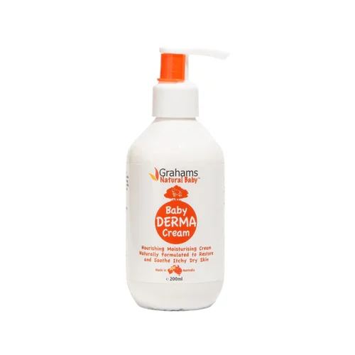 澳洲原装进口Grahams婴儿润肤霜保湿嫩肤修护200ml 正品