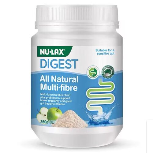 澳洲原装进口NU-LAX乐康水溶性膳食纤维果蔬粉冲剂360g