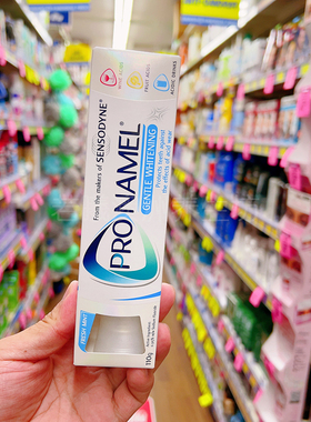 澳洲原装进口SENSODYNE舒适达温和清洁舒缓净白Pro Namel牙膏110g