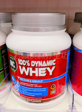 澳洲进口INC增肌健身dynamic whey protein含消化酶乳清蛋白粉1KG