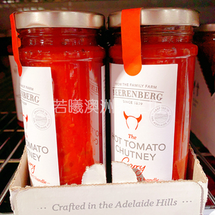 澳洲原装进口 正品百伦堡Beerenberg番茄酱美味调料无添加剂沙司