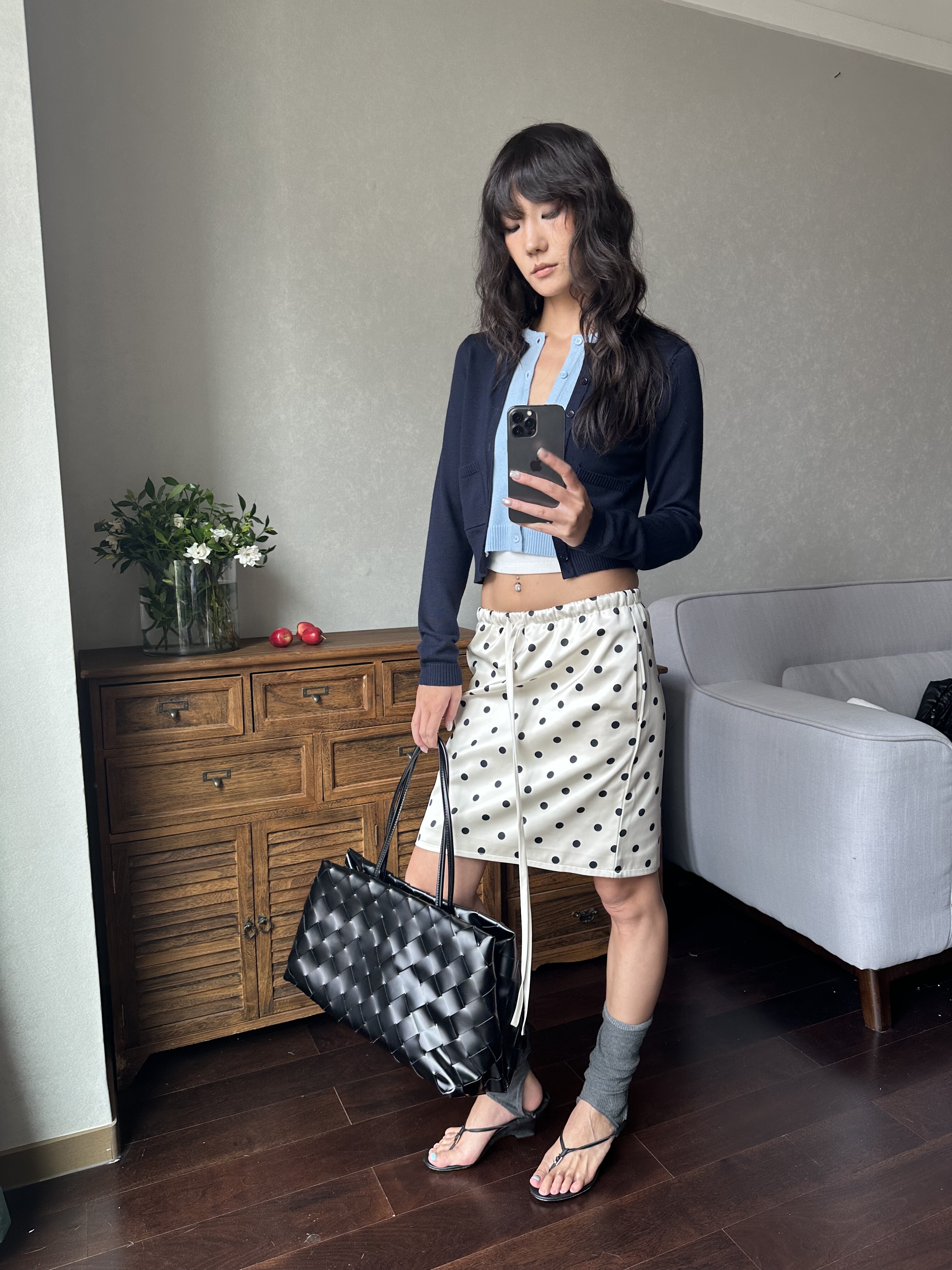 现货还原 WEEEECHAN次日早晨 经典波点抽绳mini半裙 （四季可穿）,女装/女士精品,半身裙,淘宝优惠券,粉丝福利购,淘宝优惠卷