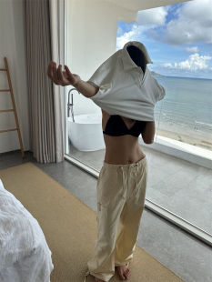 高品质 次日早晨 美式 伞兵裤 裤 水洗棉布面肌理工装 清仓不退换