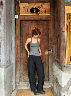 立体裁片长裤 次日早晨next 高品质 morning day