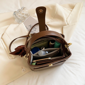 小众设计包包女2023新款 潮时尚 大容量单肩斜挎包高级感百搭水桶包