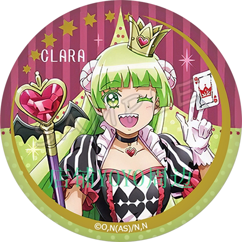 thumbnail for Anime Iruma classmates are enchanted peripheral badge Suzuki Iruma cartoon badge anime brooch pendant 58mm