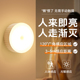 小夜灯led人体感应人来即亮走廊过道床边起夜厕所智能充电节能灯