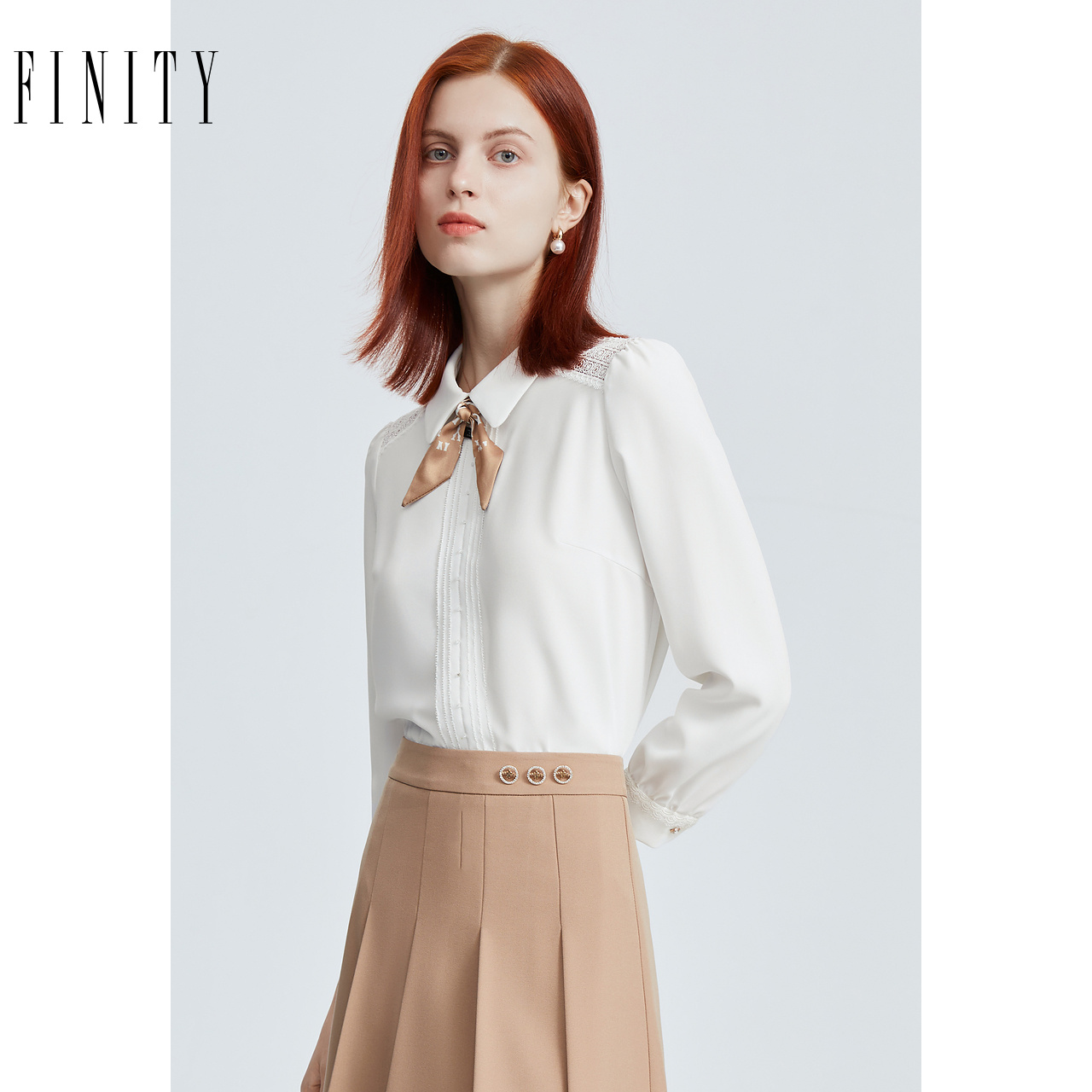 FINITY简约气质长袖衬衫