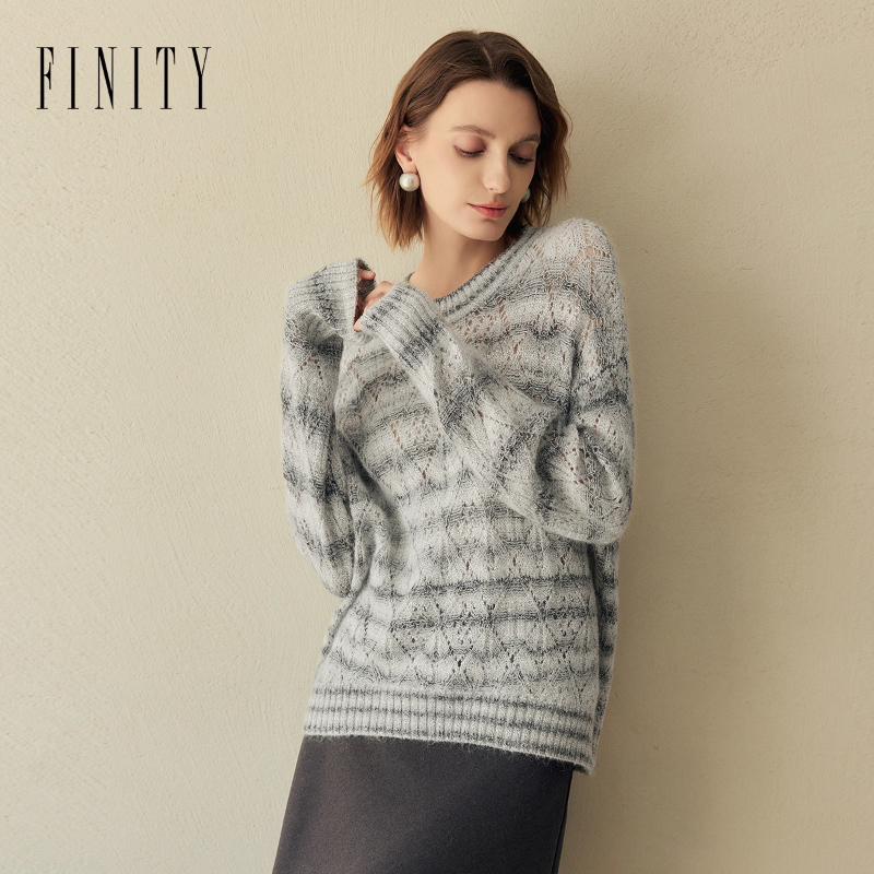 FINITY菲妮迪2025年秋季针织衫