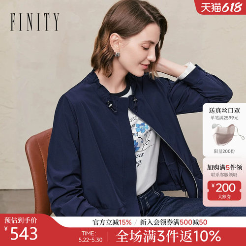 FINITY通勤百搭风衣外套