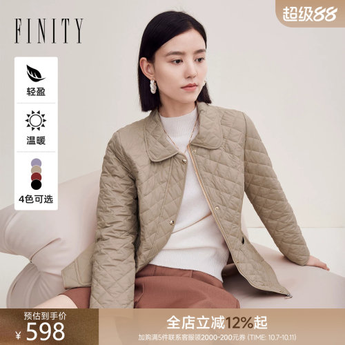 FINITY棉衣高级轻薄通勤外套