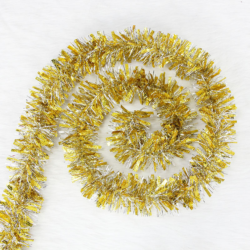 郎森圣诞节毛毛条拉花彩带晚会庆典party装饰圣诞树配饰配件彩条