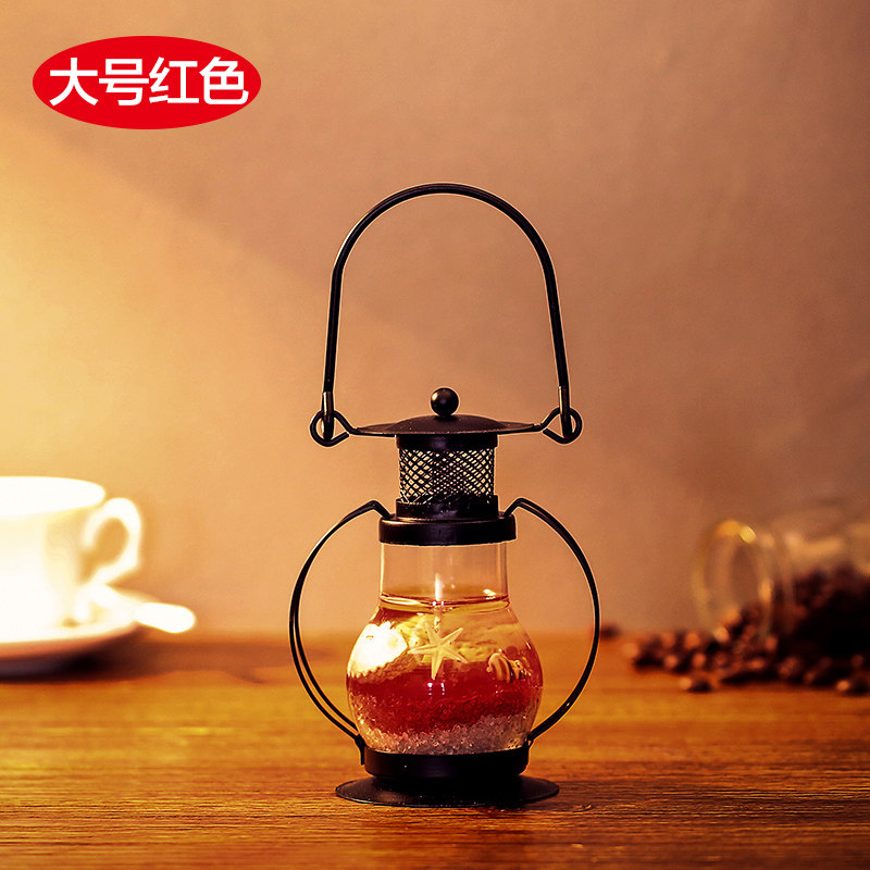 浪漫香薰蜡烛台烛光晚餐道具欧式香薰去味情调温馨小器具