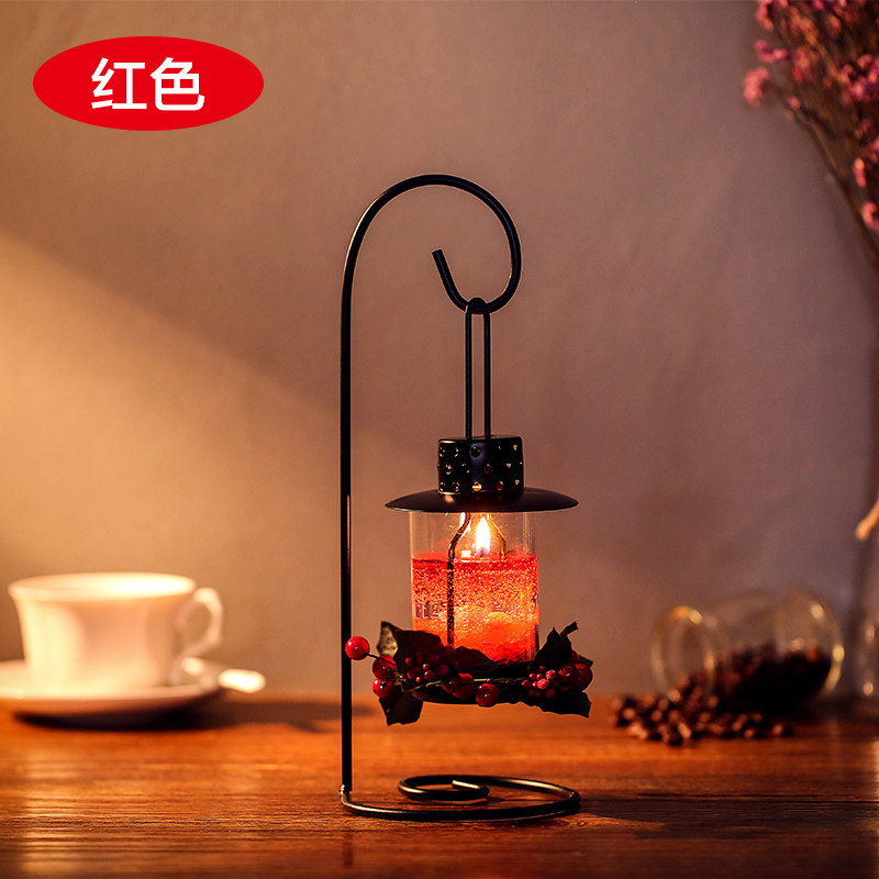 浪漫香薰蜡烛台烛光晚餐道具欧式香薰去味情调温馨小器具