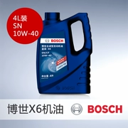 Dầu động cơ tổng hợp Bosch Bosch Blue X6 Dầu nhớt động cơ ô tô SN cấp 10W-40 4L chính hãng 	phụ tùng xe ô tô tải phụ tùng xe ô tô khách