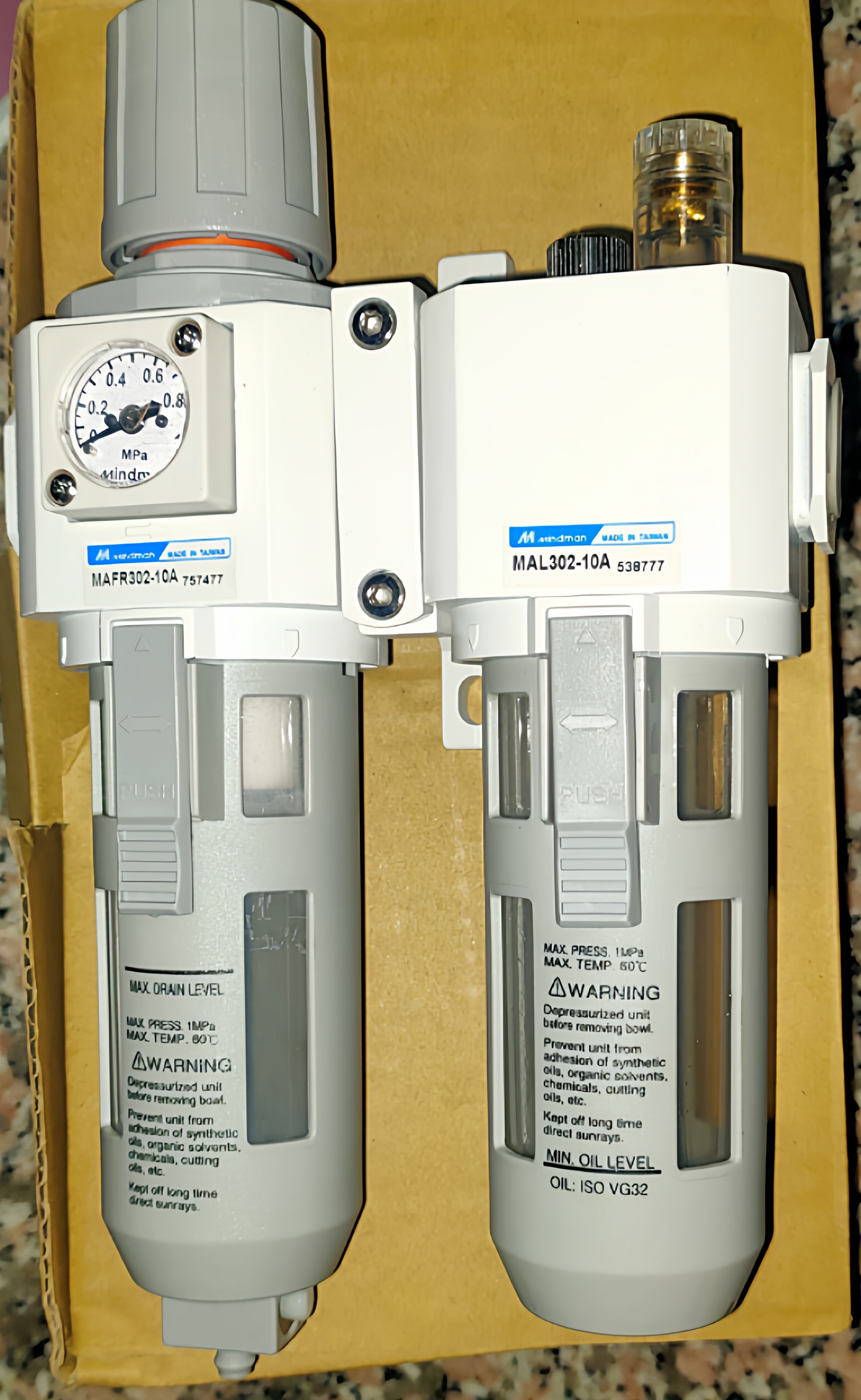 金器MINDMAN三点组合MACP302