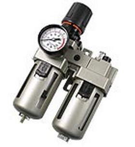 台湾金器MINDMAN空气调压组合 调压阀过滤器润滑器MACP402-10A20A